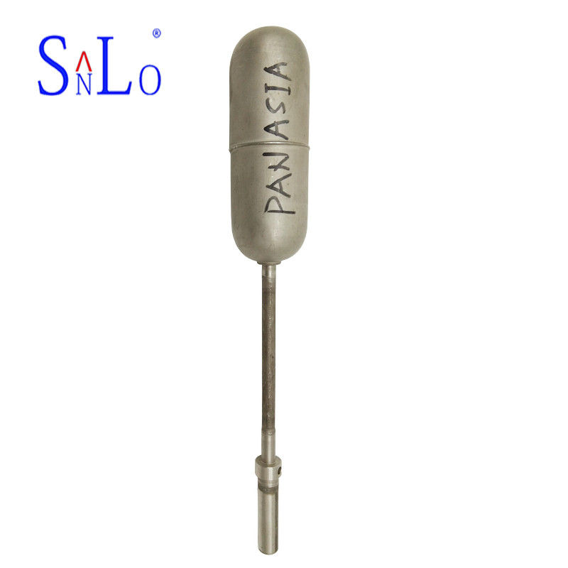 150*90mm Long Threaded Level Gauge Float , 304/316 Stainless Float Ball